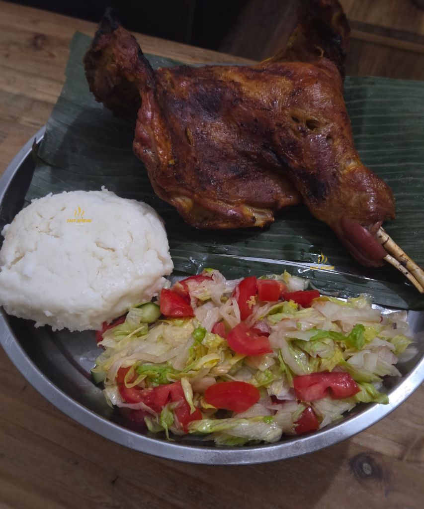 Mbuzi choma -Grilled (BBQ) Goat