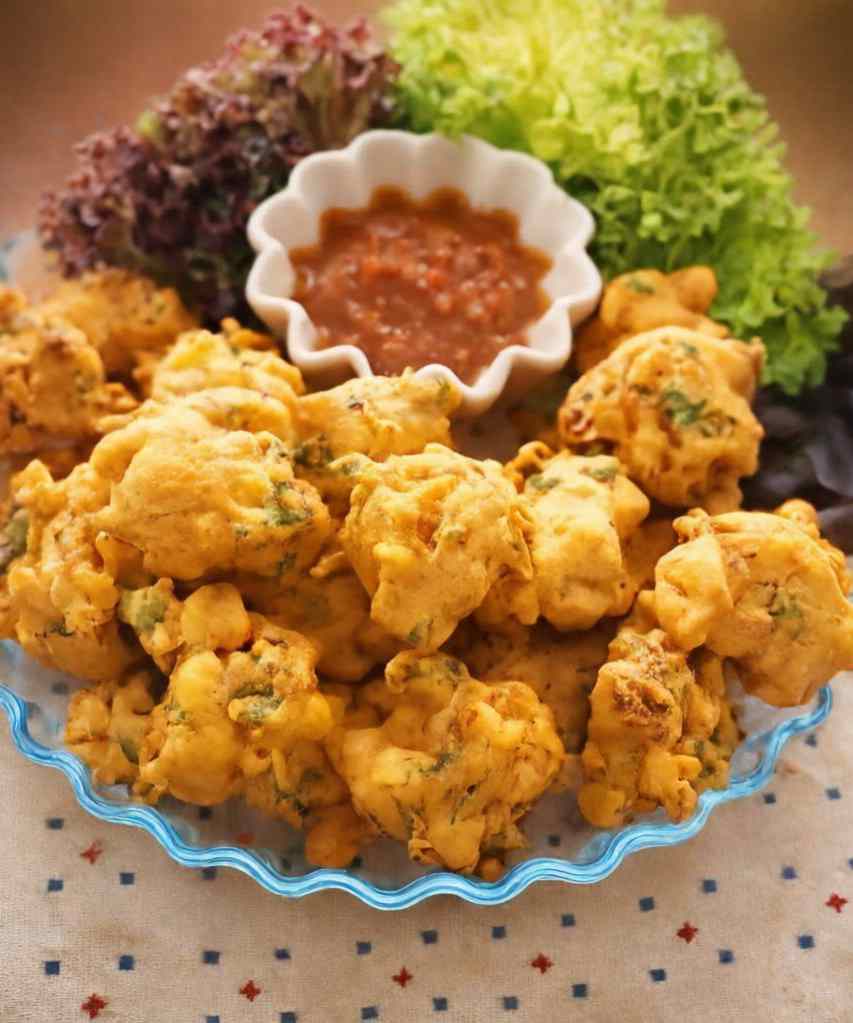 gram flour bhajis